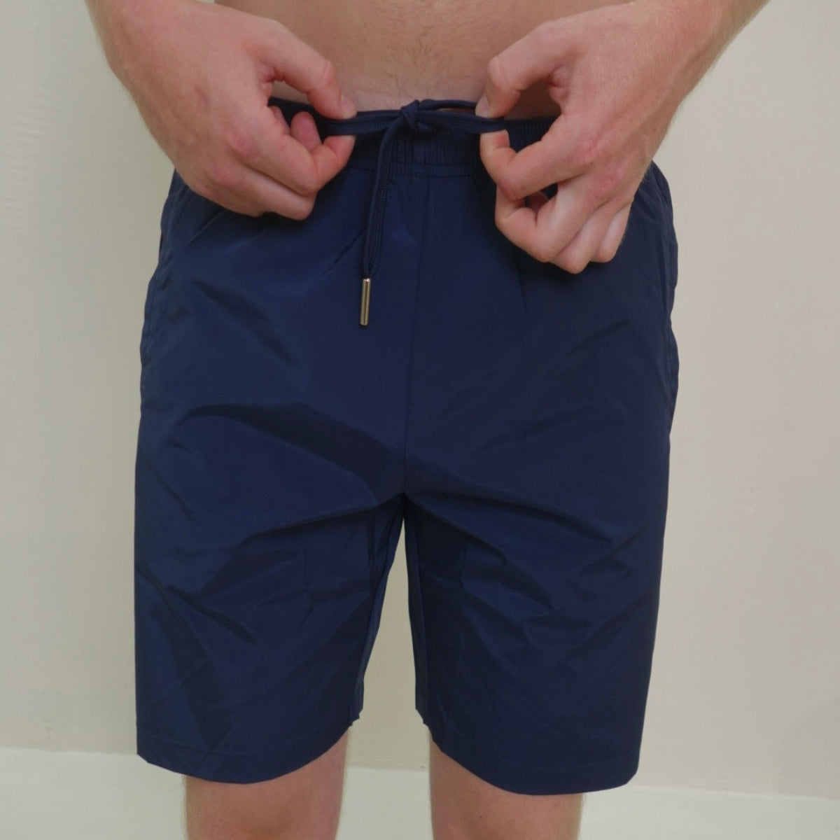Plaque Logo Nylon Swim Shorts