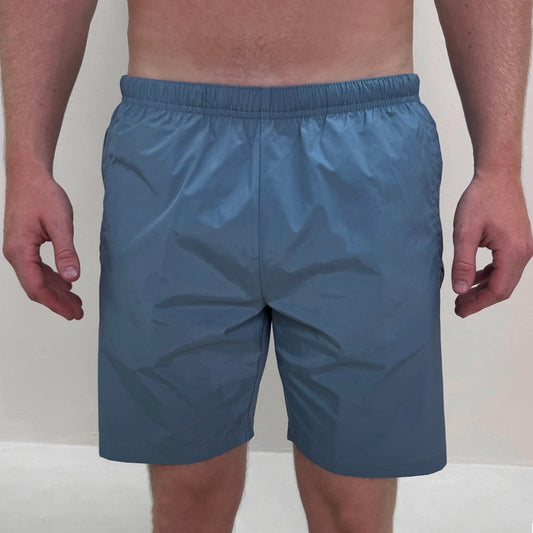 Plaque Logo Nylon Swim Shorts