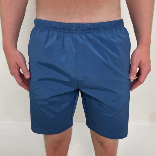 Plaque Logo Nylon Swim Shorts