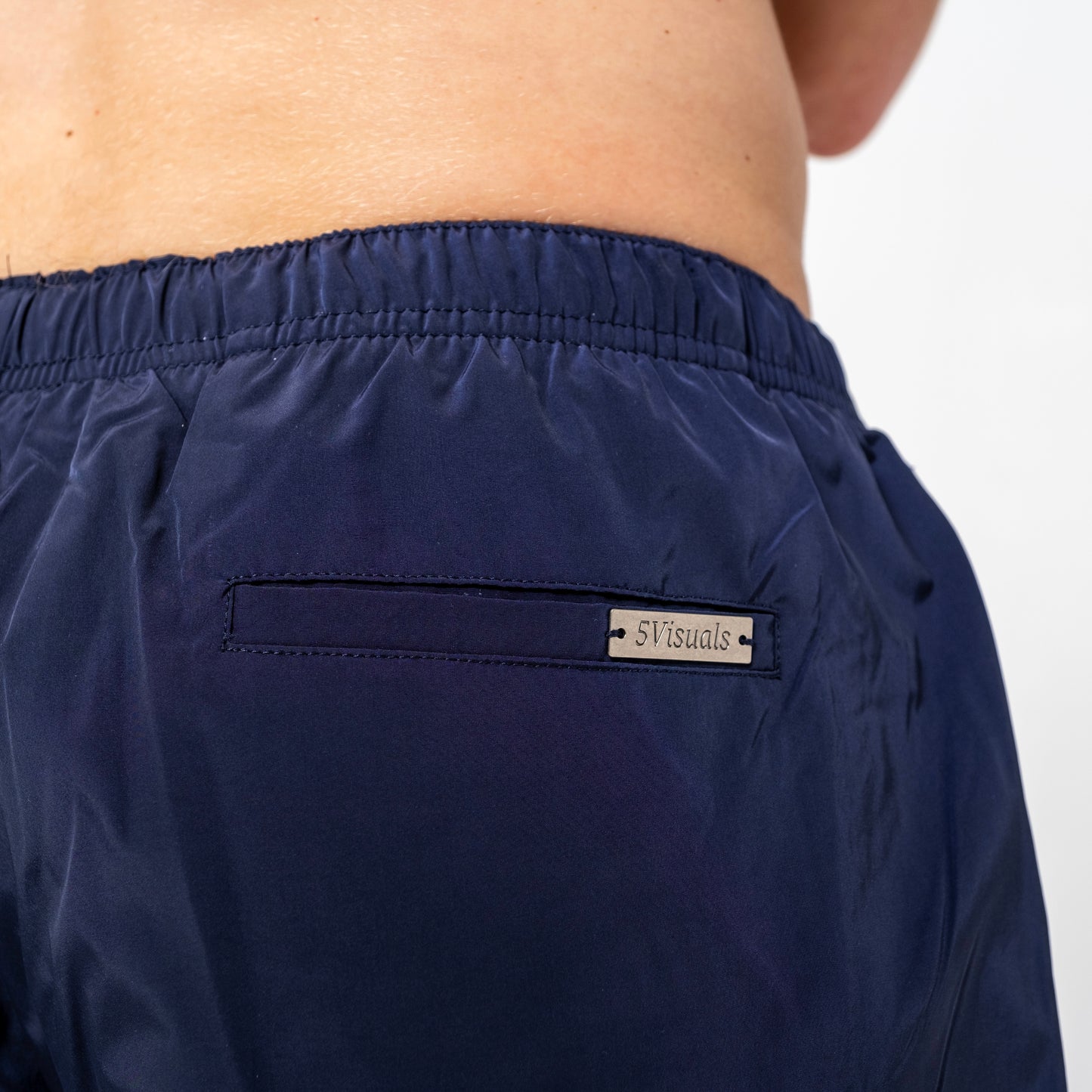 Plaque Logo Nylon Swim Shorts