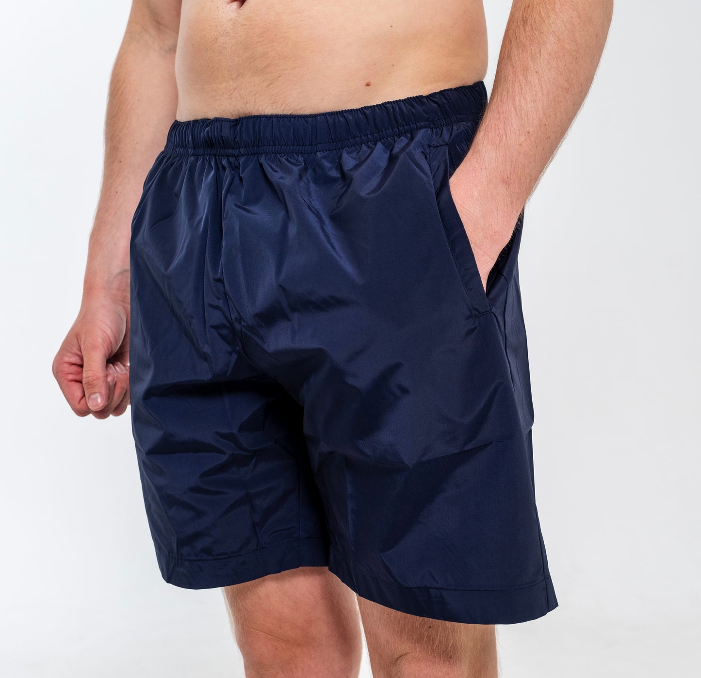 Plaque Logo Nylon Swim Shorts