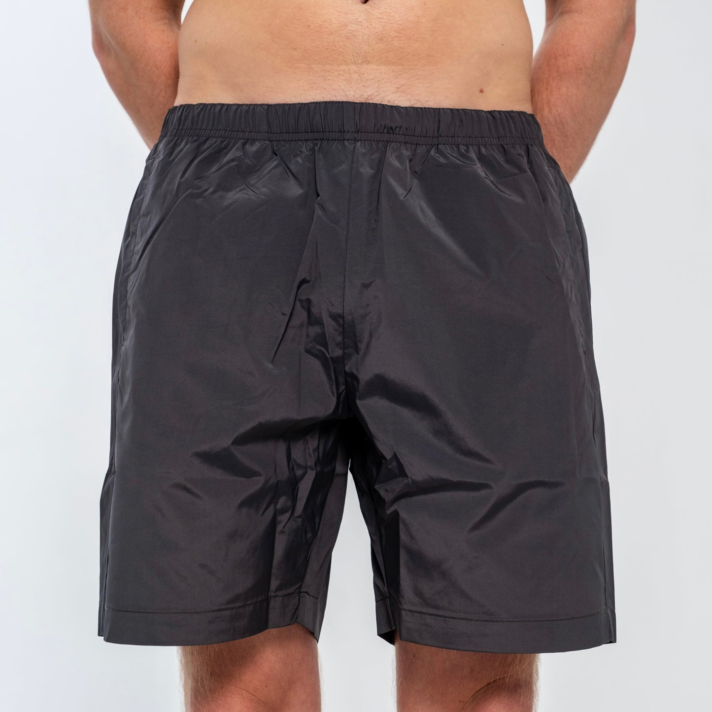 Plaque Logo Nylon Swim Shorts